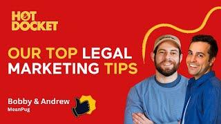 Legal Marketing Tips & Strategies with Bobby & Andrew