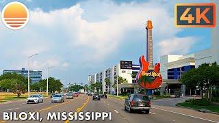 Biloxi, Mississippi! Drive with me through a Mississippi town!