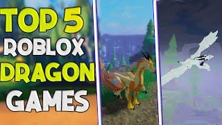 TOP 5 ROBLOX DRAGON GAMES