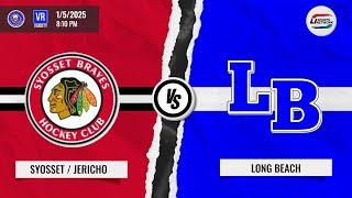 NYIHSHL Varsity Hockey | Syosset/Jericho vs Long Beach