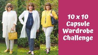 10x10 Capsule Wardrobe Challenge | 10 pieces 10+ Outfits