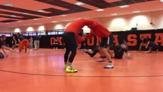 OK State - Wrestling Practice 3