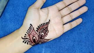 Front mehndi design easy and beautiful