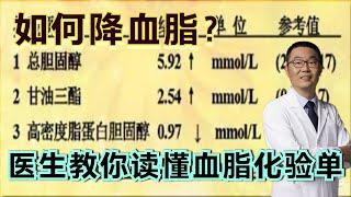 哪个血脂高了好？哪个血脂低了好？医生教你读懂血脂化验单