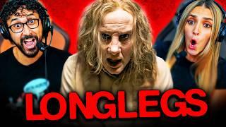 LONGLEGS (2024) MOVIE REACTION!! Nicolas Cage | Maika Monroe | First Time Watch | Full Movie Review