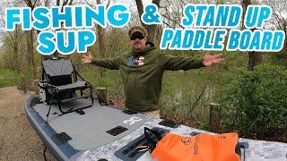 Fishing SUP & Standup Angler Paddleboard. Blackfoot VS BOTE SUP