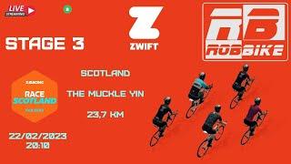 Stage 3: Race Scotland - The Muckle Yin (Zwift)