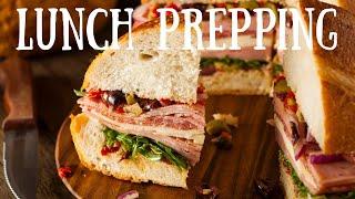 Prep Ahead Muffaletta For Lunches This Week