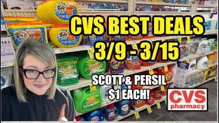 CVS BEST DEALS (3/9 - 3/15) | $1 Scott & Persil 