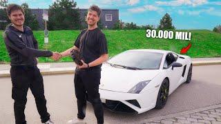 LAMBORGHINI VILLE HA 100.000KR VI HJÄLPTE HONOM GRATIS!