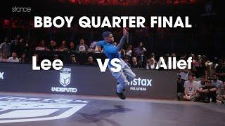 Lee vs Allef [BBOY Top 8] // stance // Undisputed Masters 2022