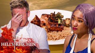 Chef Serves Gordon 'Crunchy' Rice | Hell's Kitchen