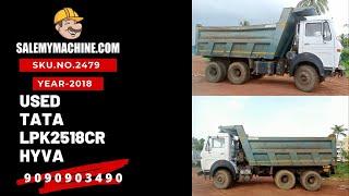 USED HYVA FOR SALE l USED TATA LPK 2518 CR, 10 WHEELER HYVA FOR SALE l SALEMYMACHINE