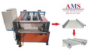 Portable Standing Seam Roof Panel Roll Forming Machine