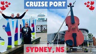 SYDENY, NOVA SCOTIA CRUISE PORT | WORLD'S LARGEST FIDDLE | WHAT TO DO IN PORT | NCL JADE