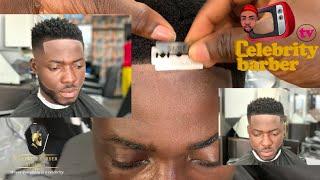 CELEBRITY BARBER haircut tutorials THE HAIRCUT KING Ep 3