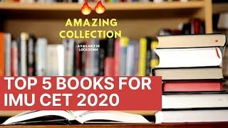 Top 5 Books for IMU CET 2025 // IMU CET Preparation// Marinesthing