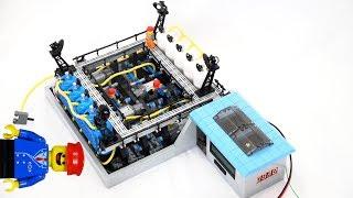 Lego pneumatic compressor automated by Arduino for future Lego train projects