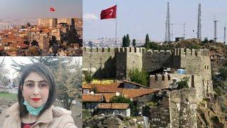 Ankara Castle, Ankara Turkey| A visit to Ankara Castle | Vlog Mawra Muattar