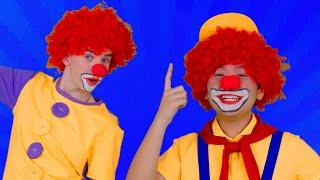 Put On Your Shoes Clown + More | Kids Funny Songs