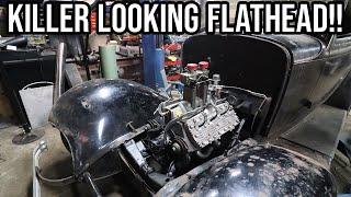 Our 1932 Ford Sedan Gets Its First Flathead V8 EVER!!!