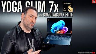 Lenovo Yoga Slim 7x First Look REVIEW - The Coolest Laptop Around!