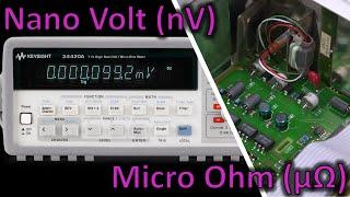 TNP #49 - Keysight 34420A 7.5 Digit Nano Volt / Micro Ohm Meter Teardown, Repair & Verification