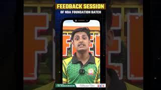 Feedback Session of NDA Foundation Batch | Student Reviews About Trishul Defence Academy #reviews