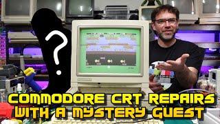 Trying to fix a couple of Commodore 1084 CRT's