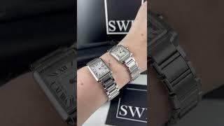 Cartier Tank Francaise and Tank Must Steel Ladies Watches Review | SwissWatchExpo