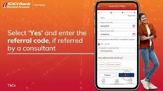 ICICI Bank Germany Blocked Account- Demo | Application