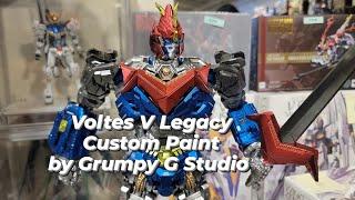 Custom Paint Voltes V Legacy by Grumpy G Studio #custompaint #grumpygstudio #subscribe