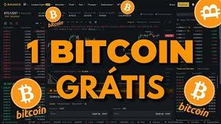 Como Ganhar $300 em Bitcoin Grátis a Cada 60 Minutos (Sem Investir) - Ganhe 1 BTC Diariamente!