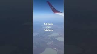 1min️ ADL-BNE #aviation #travel #flying #airlines #adelaide #brisbane #aviationlovers #aviator