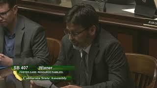 Greg Burt in Opposition to SB 407 Which Will Require Foster Parents to Affirm LGBTQ+ Ideology