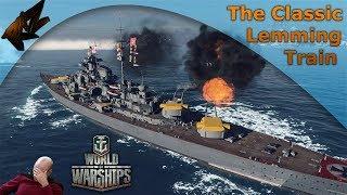 World Of Warships: The Classic lemming Train