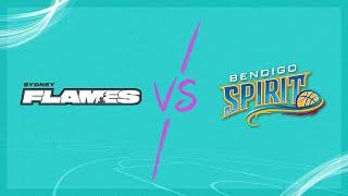 Sydney Flames vs Bendigo Spirit | Full Basketball Game | WNBL 2024/2025 Season