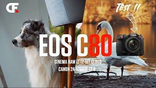 CANON EOS C80 - 6K CRAW LT CLOG3 + CANON 24-105MM F2.8 (Premiers Tests)