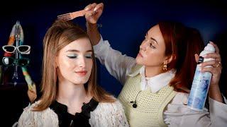 ASMR Vintage 1960's Styling Hair, Makeup & Accessories | Soft Spoken Relaxing Styling| Unintentional