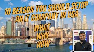 10 reason you should setup an IT company in USA| What Why & How | Vlog 56