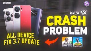 How to Fix BGMI Crashes & Lag in 3.7 Update | Best Settings & Tricks  | 100% Working Solutions