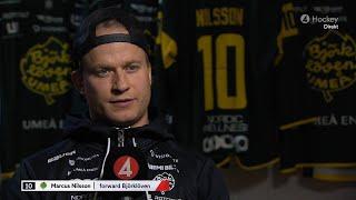 Marcus Nilsson om Färjestad BK + förväntningar | IF Björklöven - Djurgårdens IF | 2024-11-22