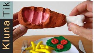 EATING EDIBLE PLAY-DOH FOOD!  - KLUNATIK (2019) - 粘土, пластилин, pâte à modeler mangeant, 橡皮泥