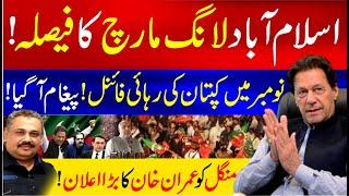 Islamabad Long March Decision | Imran Khan’s Major Announcement on Tuesday | PTI Jalsa | Rana Azeem