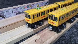 Holz U Bahn Berlin Linie U1-U9