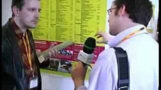 Chris Owen interviewed for BBC Radio Wales at 2006 Ffresh Festival
