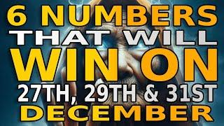 6 Lucky Numbers to FOCUS and GET RICH on 17th, 19th and 21st, December 2024