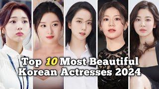 Top 10 Most Beautiful Korean Actresses in 2024 | Only Top10