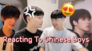 Reacting To Chinese TikTok(Douyin) Boys Challenge**So Handsome**[Gay Couple Lucas&Kibo BL]