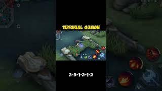 Gusion Tutorial (Combo) | Mlbb #gusion